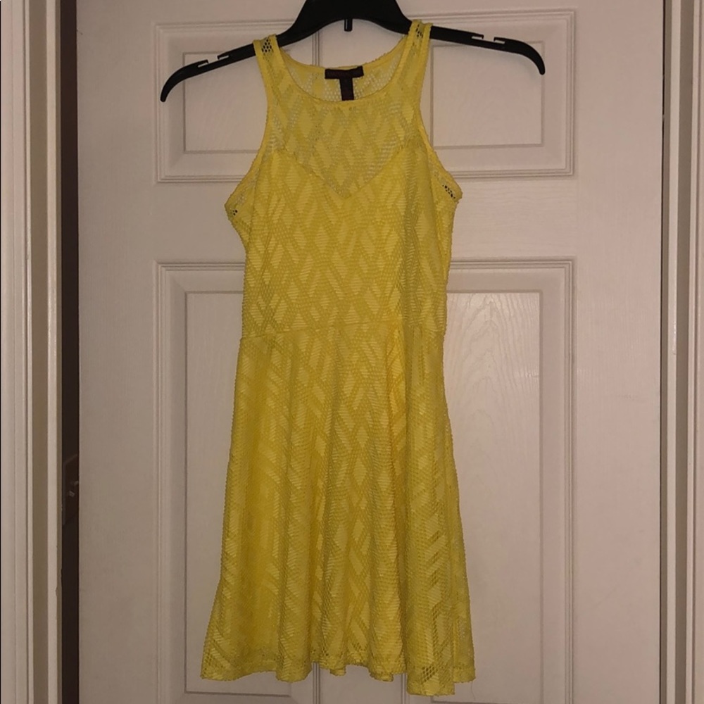 Yellow dress